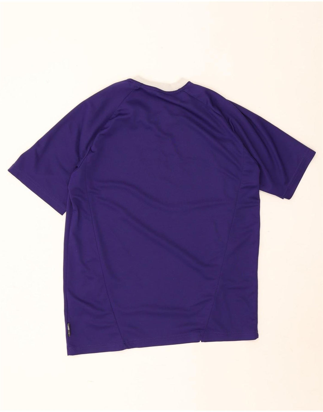 Adidas Hombre Camiseta Top Small Morado Colorblock Poliéster