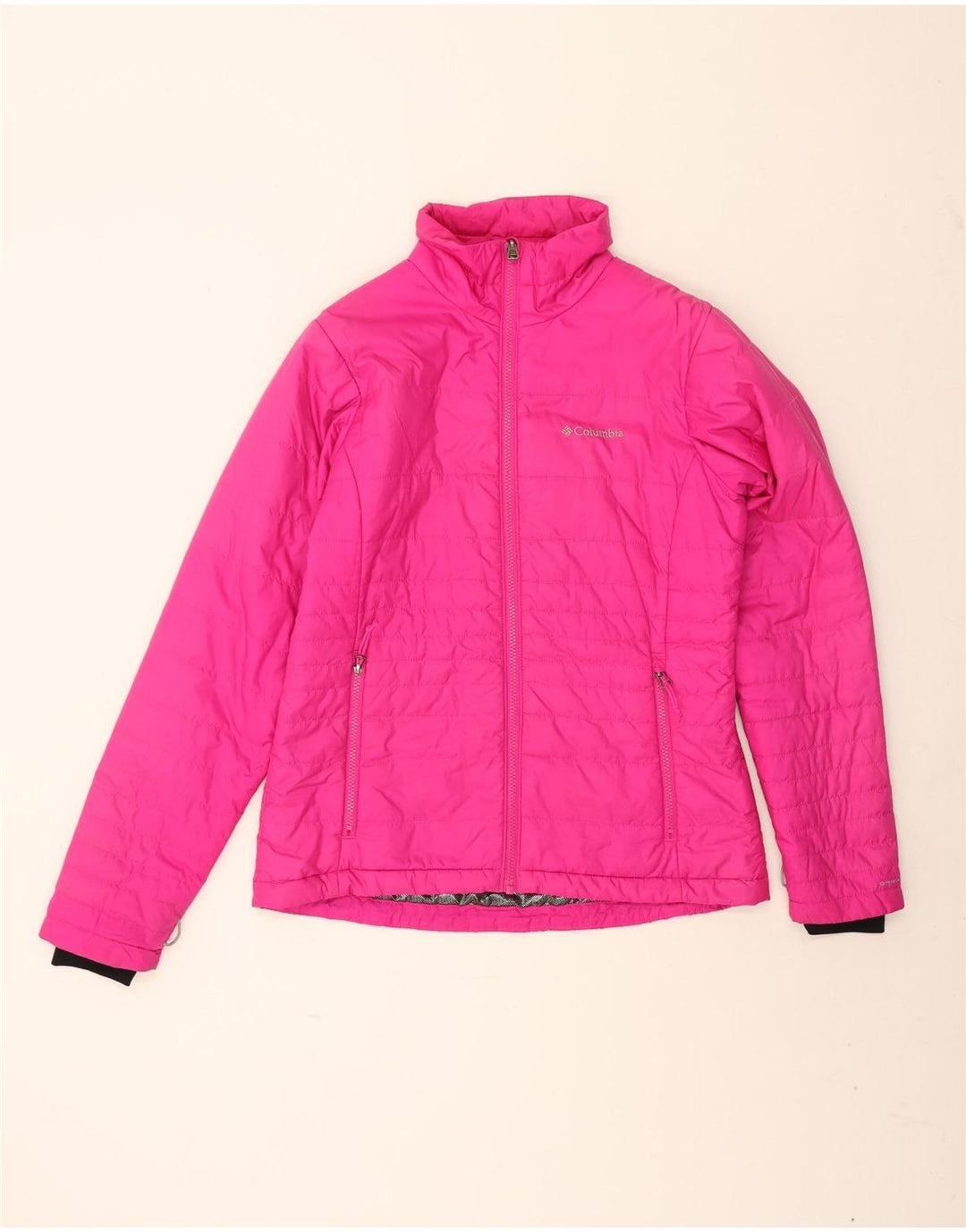 Columbia Chaqueta acolchada con forro intercambiable para mujer UK 44 Poliéster rosa medio