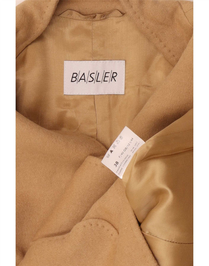 Chaqueta tipo blazer de 6 botones para mujer Basler UK 42 Medium Beige Virgin Wool Classic