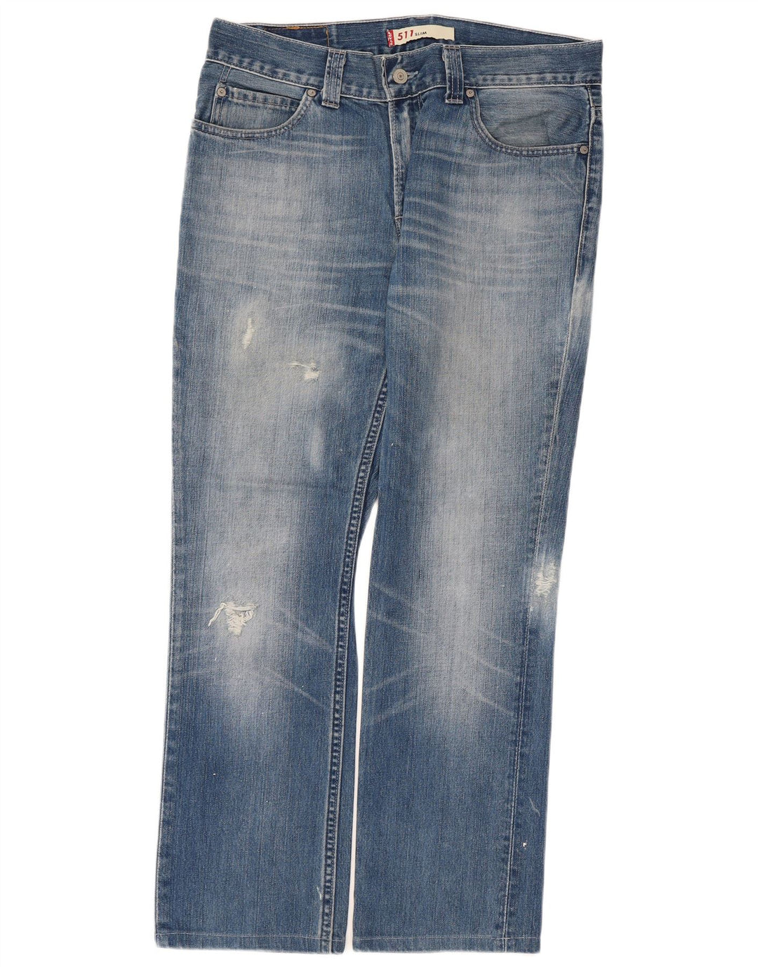 Levi's Hombre 511 Slim Jeans W36 L29 Algodón Azul