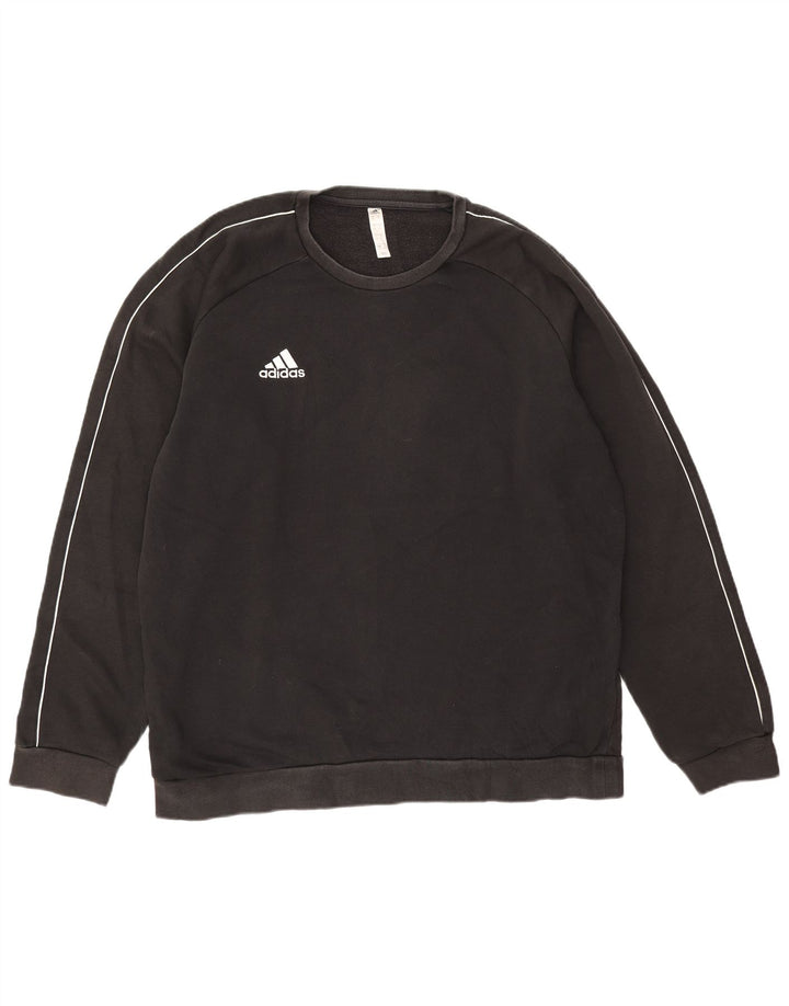 Adidas Hombre Sudadera Jumper XL Negro Algodón