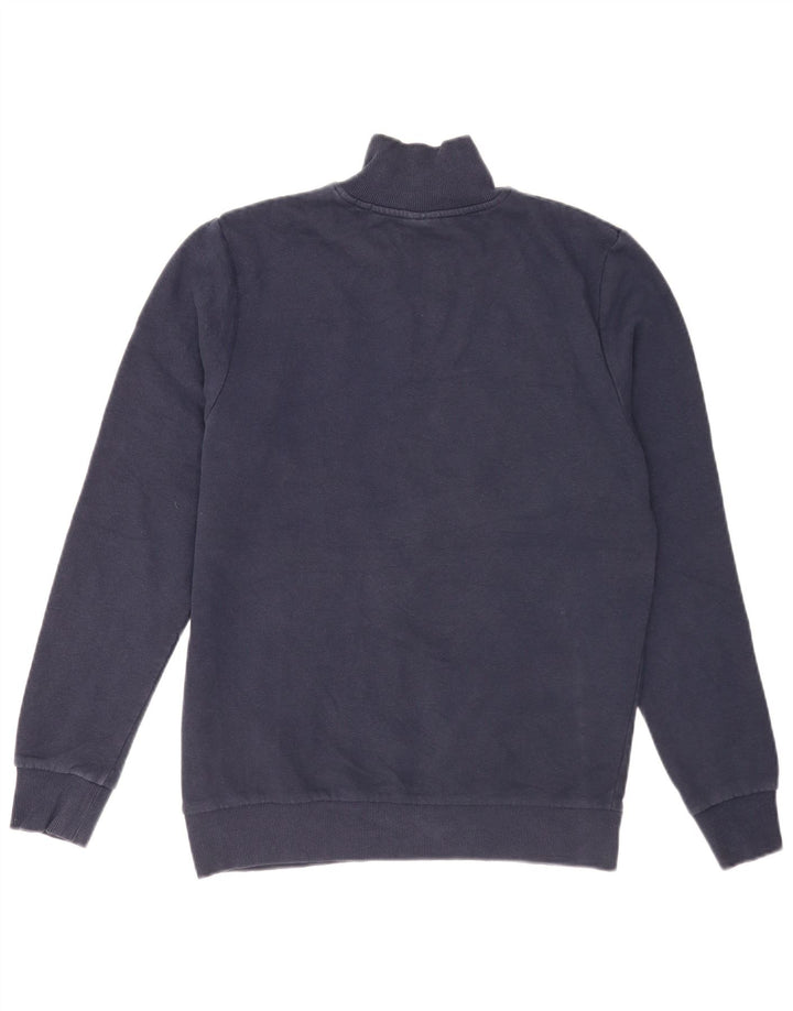 Jack & Jones Hombre Sudadera Gráfica Jumper Medium Azul Marino Colorblock