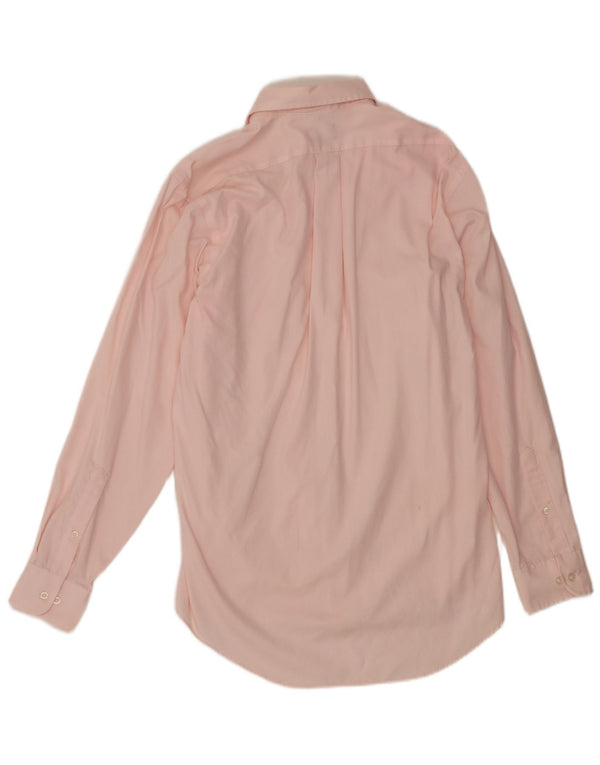 Chaps Camisa de ajuste clásico para hombre talla 15 1/2 algodón rosa mediano