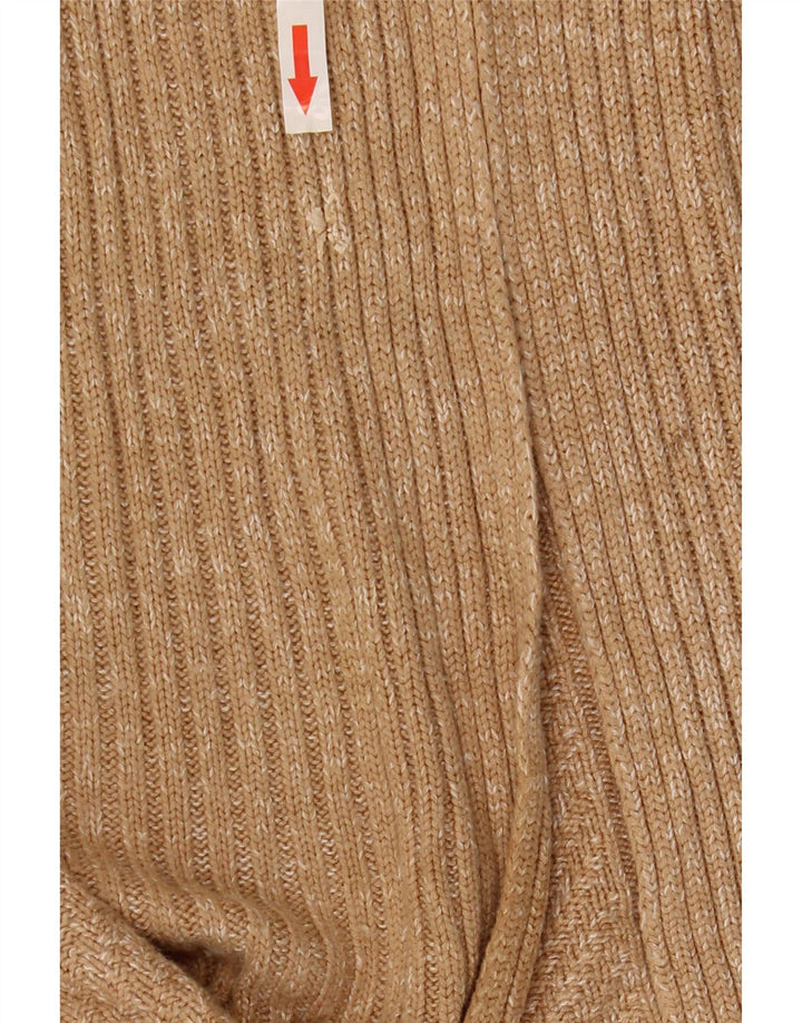 Marks & Spencer Suéter tipo cárdigan extragrande para mujer Reino Unido 10 Pequeño beige moteado