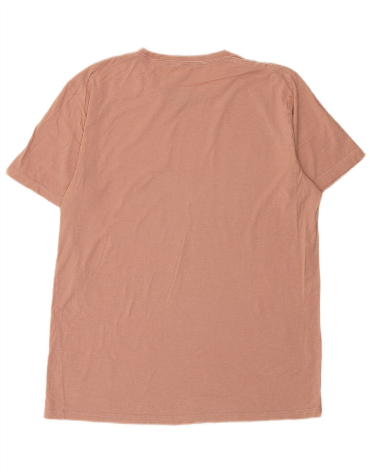 Camiseta Volcom Hombre Top Large Rosa Algodón
