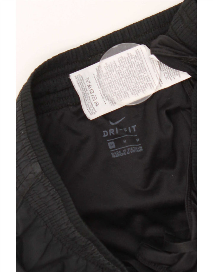 Nike Dri Fit Graphic - Pantalones cortos deportivos para mujer, talla M, poliéster negro