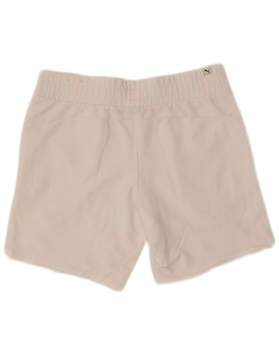 PUMA Pantalones cortos deportivos gráficos para mujer UK 44 Grande Algodón blanco