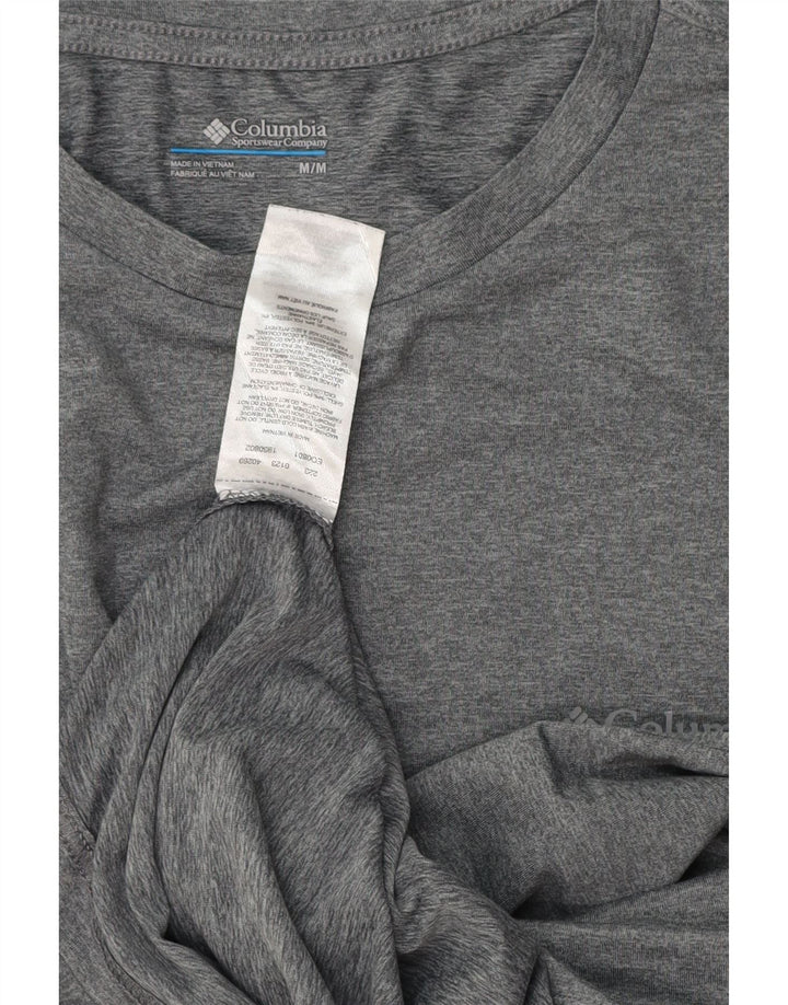 Camiseta Columbia Hombre Top Poliéster Gris Medio