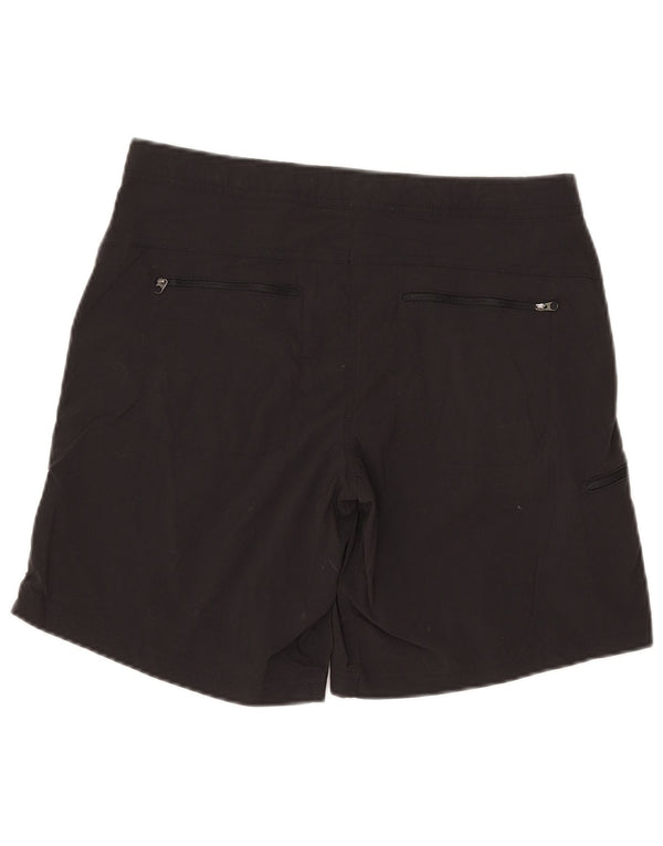 L.L.Bean Pantalones cortos tipo cargo para mujer US 10 Large W32 Nylon negro