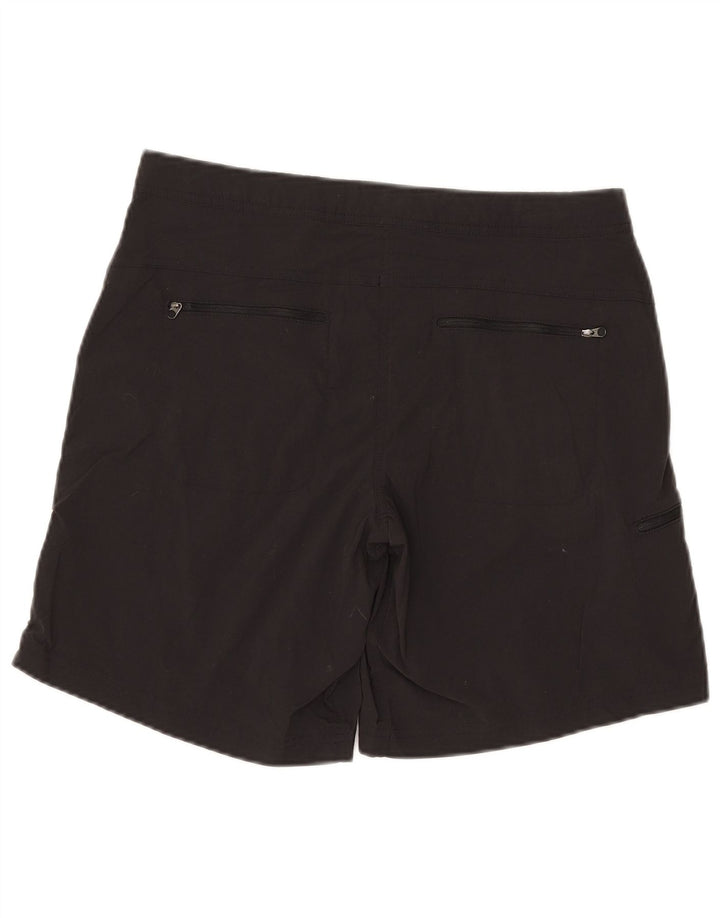 L.L.Bean Pantalones cortos tipo cargo para mujer US 10 Large W32 Nylon negro
