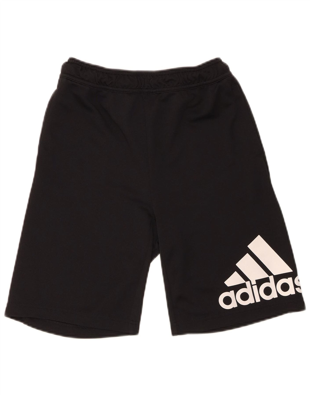 Adidas Pantalones cortos deportivos con gráfico para niños 13-14 años Negro Poliéster