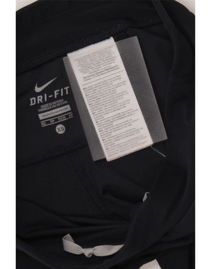 Nike Leggings Dri Fit para mujer UK 6 XS Azul marino Poliéster