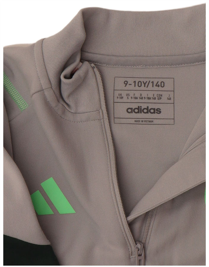 ADIDAS Camiseta de chándal Aeroready Pullover para niños 9-10 años Gris Colorblock