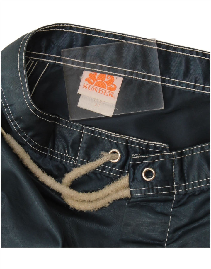 Sundek Bañador Hombre De Nylon Color Block Azul Medio