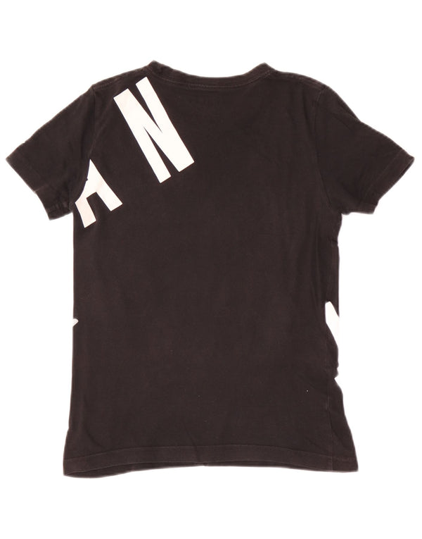 Jordan - Camiseta gráfica para niños de 8 a 9 años, talla pequeña, color negro