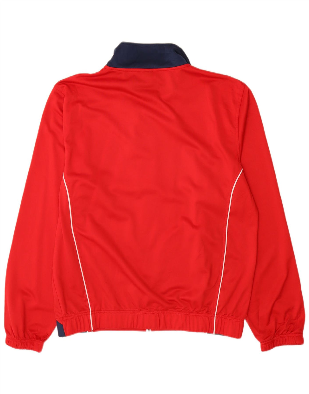 Asics Hombre Chándal Top Chaqueta XL Rojo Colorblock