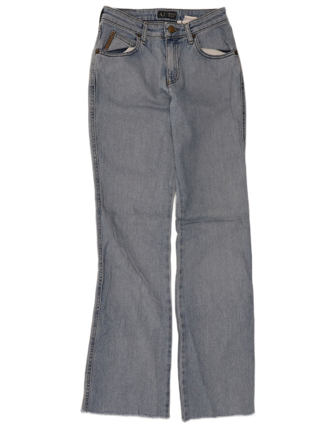 Vaqueros Armani Mujer Rectos W26 L31 Azul