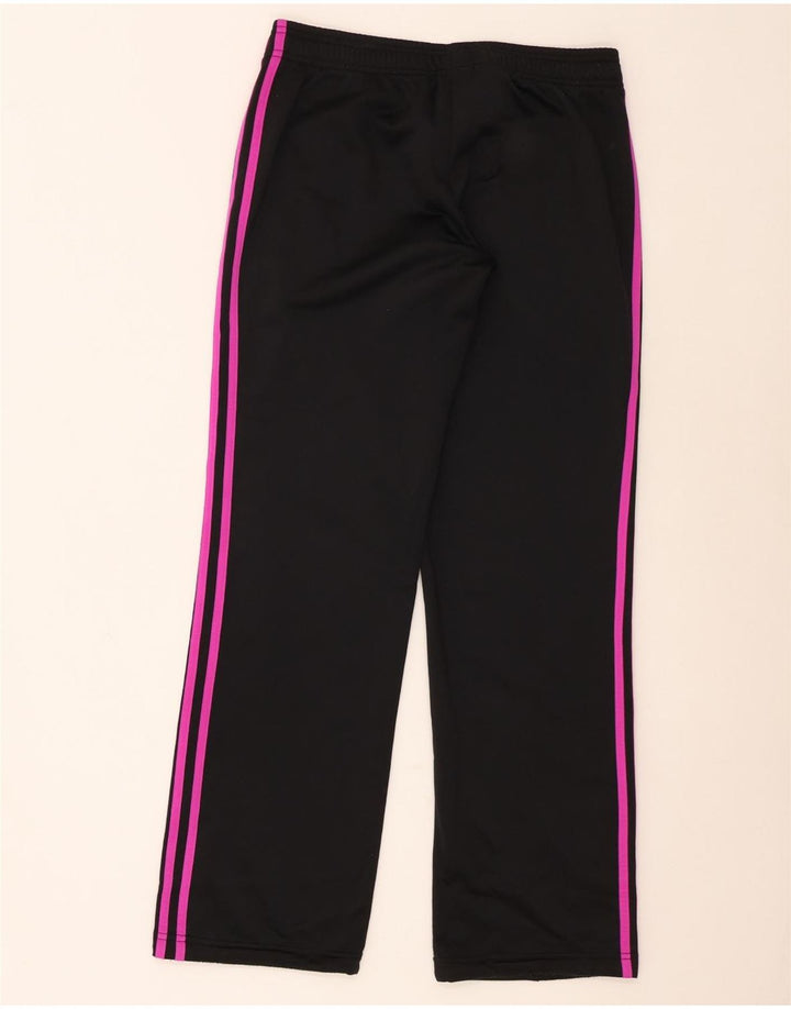 Adidas Pantalones de chándal para mujer UK 8/10 Small Negro Poliéster