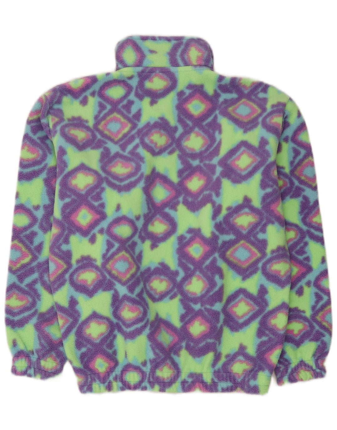 Fila Jersey polar con cuello y botones para niño 13-14 años Poliéster geométrico verde
