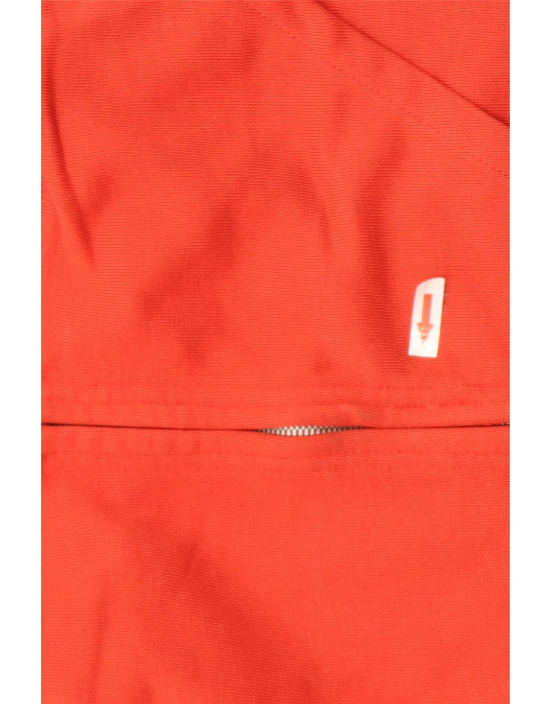 Zara Hombre Zip Sudadera Con Capucha Suéter Pequeño Algodón Rojo