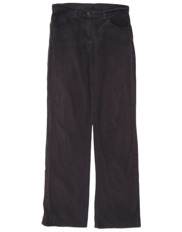 Marks & Spencer Pantalones casuales para mujer UK 10 Small W30 L33 Azul marino