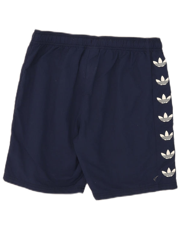 Adidas Pantalón Corto Deportivo Niño Graphic 13-14 Años Azul Marino Poliamida