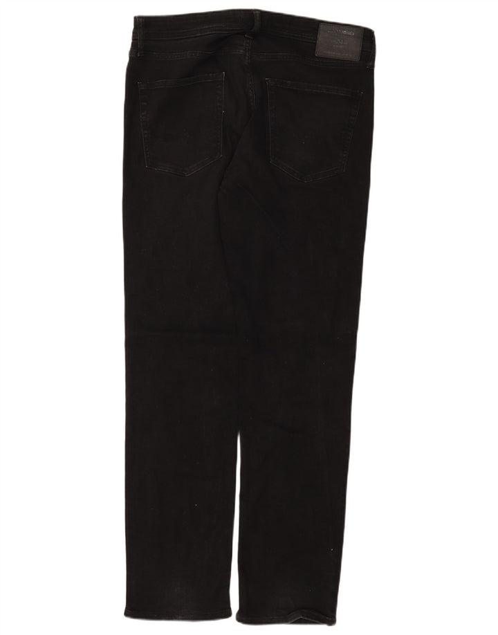 Jack & Jones Vaqueros rectos para hombre W34 L34 Algodón negro