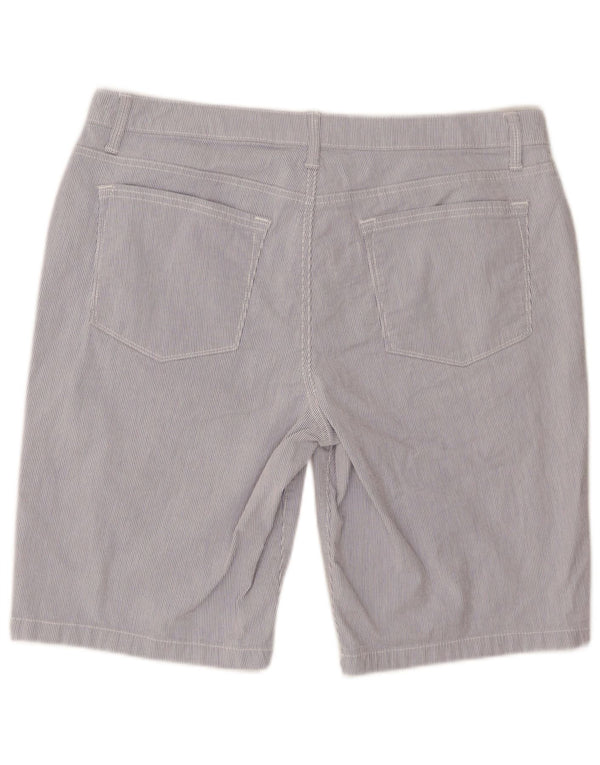 Lee Bermudas Riders Mid Rise para mujer US 16 2XL W36 azul Pinstripe