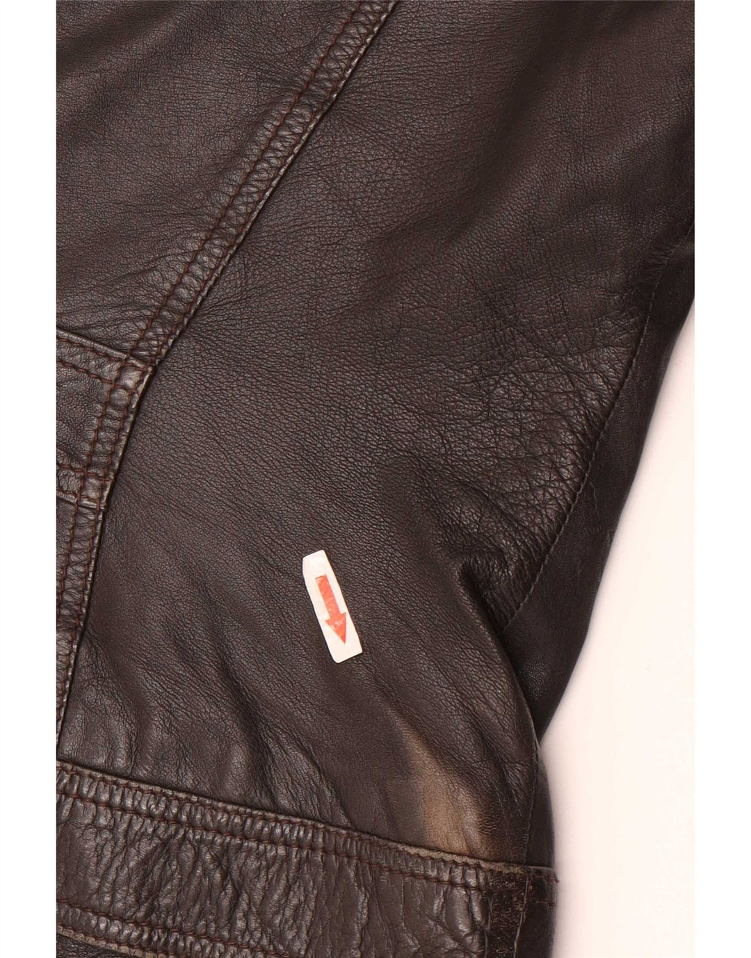 Chaqueta de cuero con capucha para mujer Street One UK 44 Cuero marrón medio