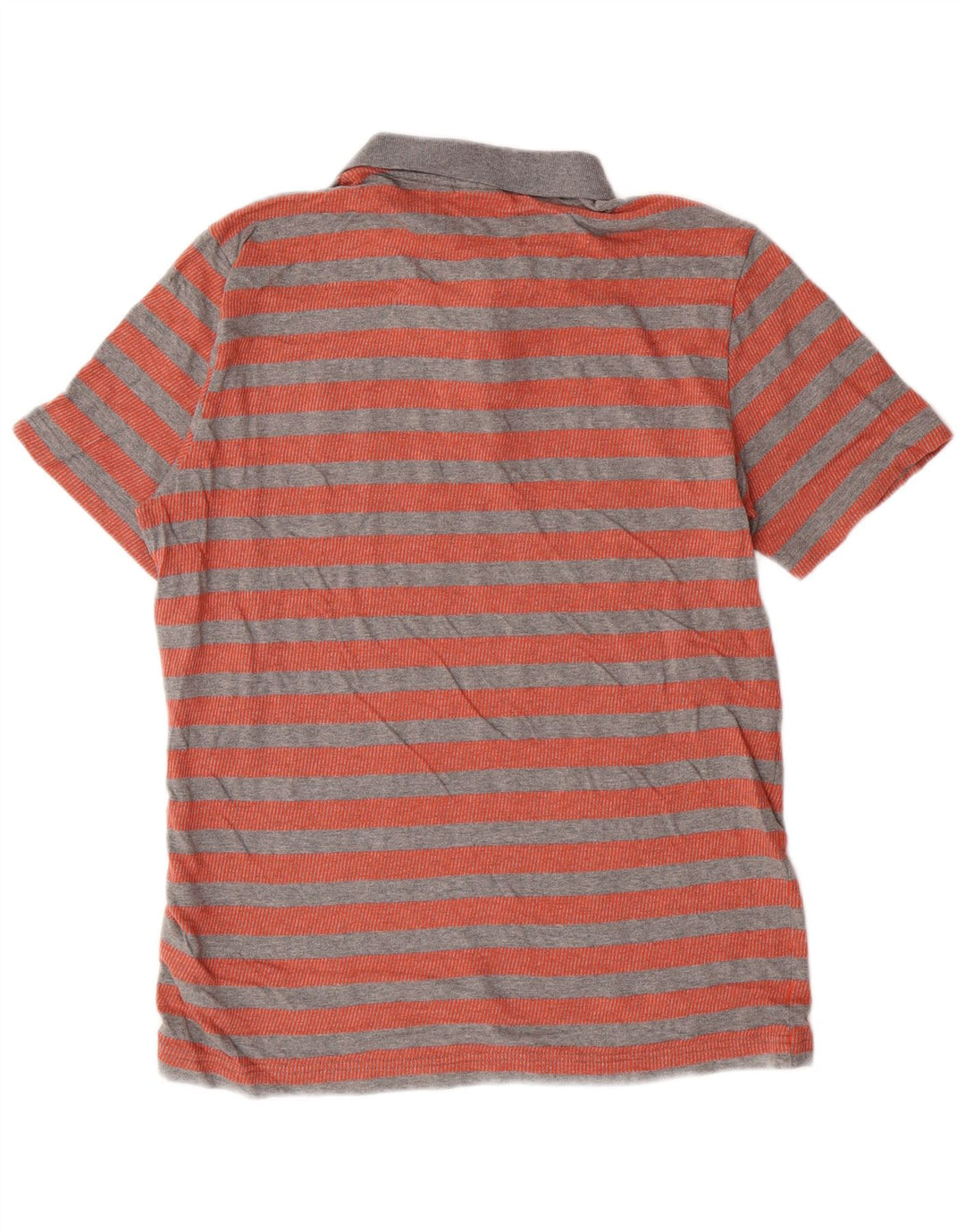 Polo PUMA para hombre de algodón a rayas rojo medio