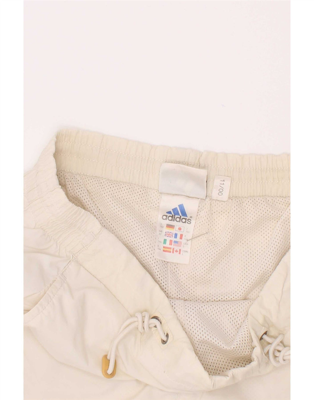 Adidas Bañador Shorts Niño 13-14 Años Blanco Rayas Poliéster
