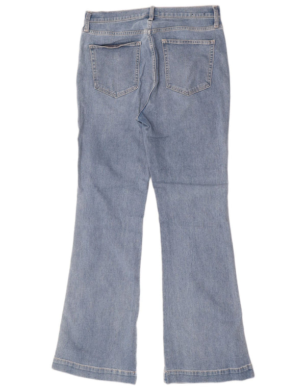 Gap Jeans acampanados de talle alto para mujer US 12 Large W31 L31 Algodón azul