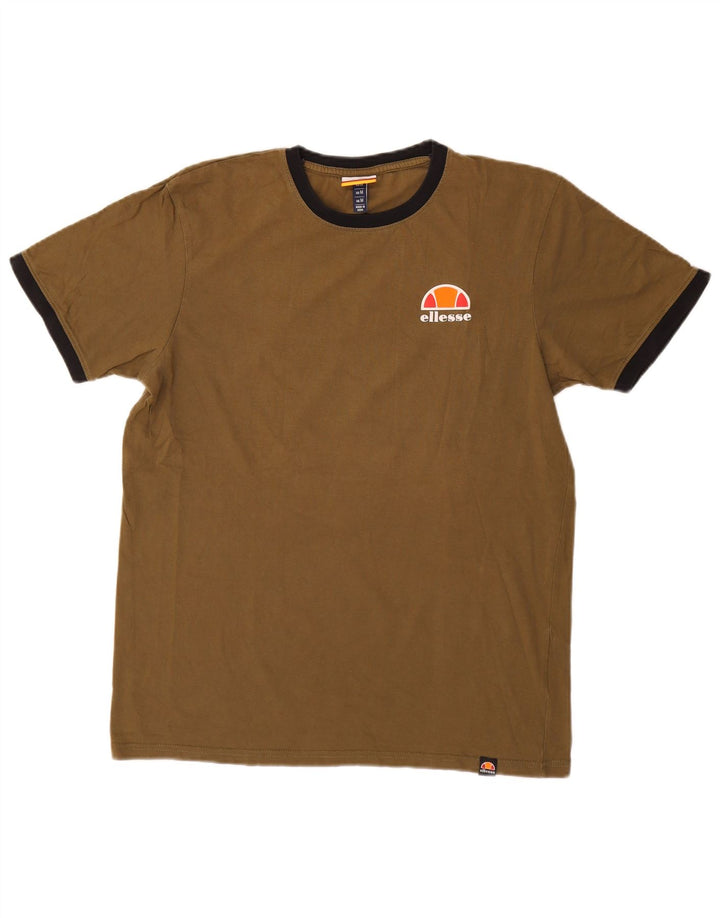 ELLESSE Camiseta Hombre Top Medium Caqui