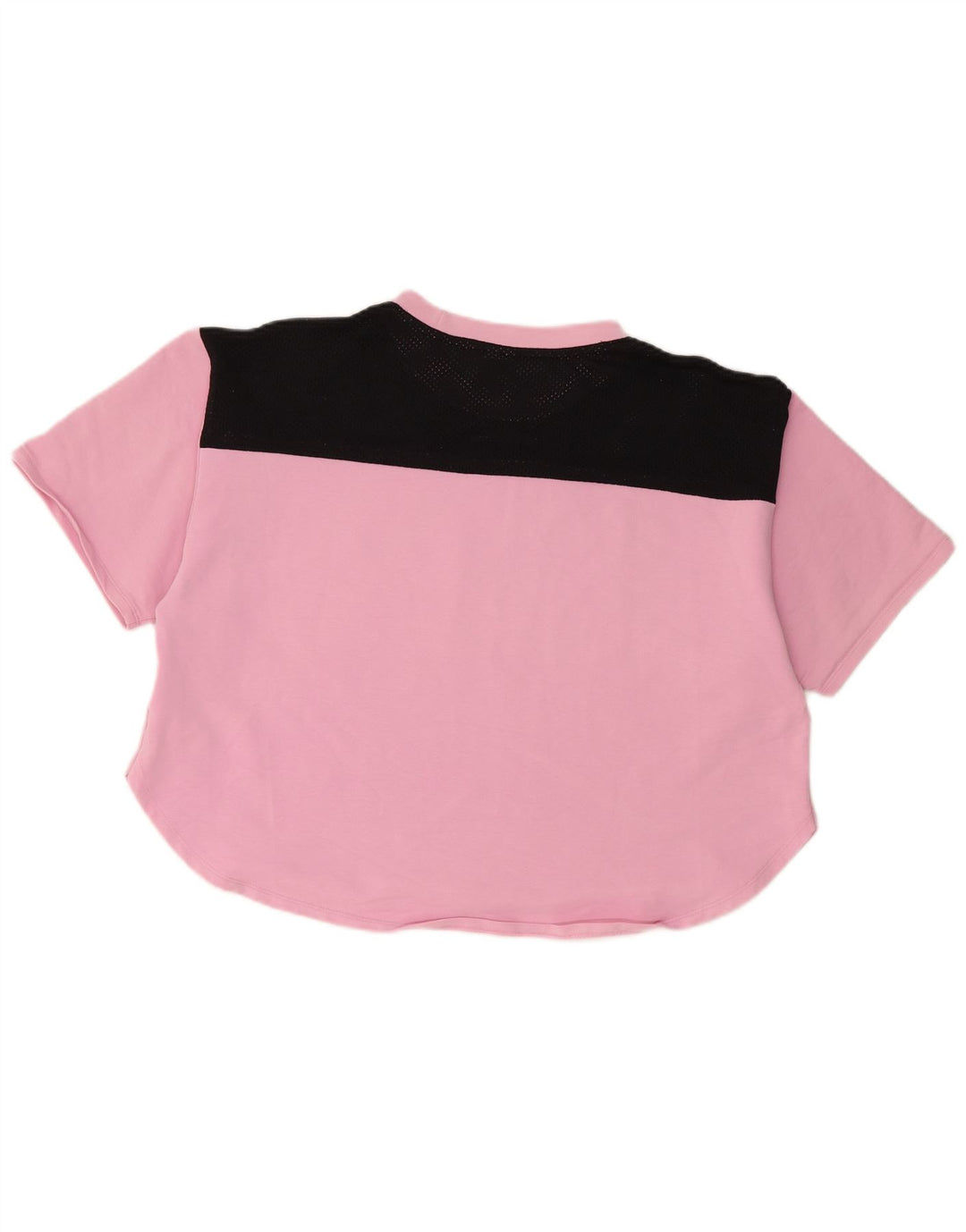 PUMA Camiseta gráfica para mujer UK 18 XL Algodón con bloques de color rosa