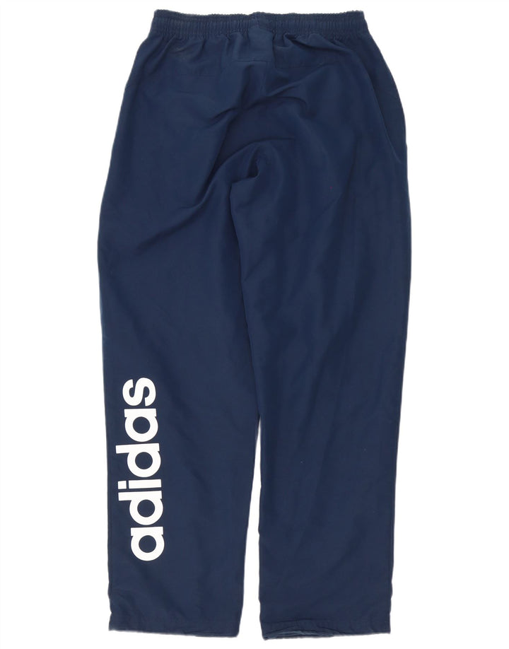 Adidas Hombre Pantalones De Chándal Gráfico Medio Azul Marino Poliéster