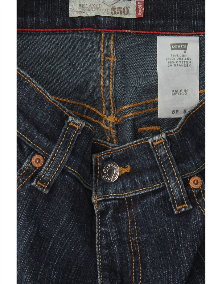 LEVI'S Womens 550 Relaxed Fit Bootcut Jeans US 6 Medium W28 L27 Blue Vintage Levi's and Second-Hand Levi's from Messina Hembry 