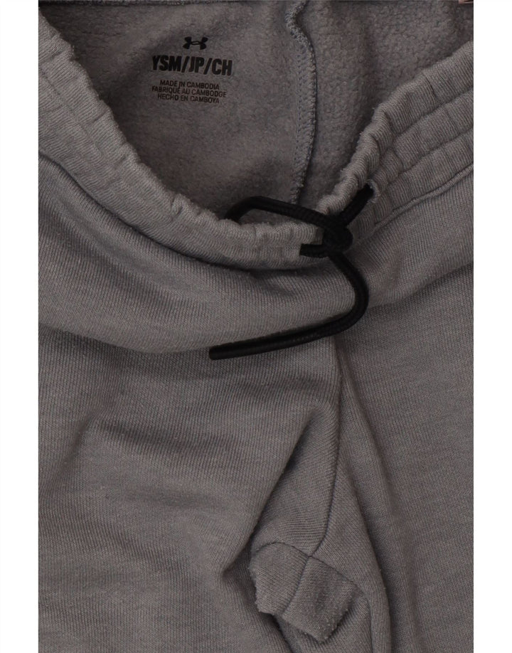 UNDER ARMOUR Pantalones de chándal con estampado gráfico para niñas 7-8 años Pequeño Gris