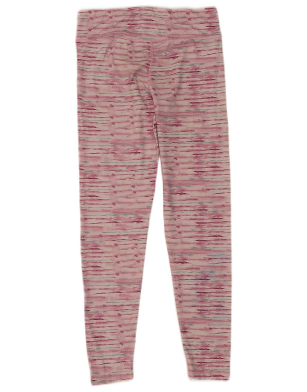 Eddie Bauer Leggings Niña 14-15 Años XL Rosa Rayas Poliéster
