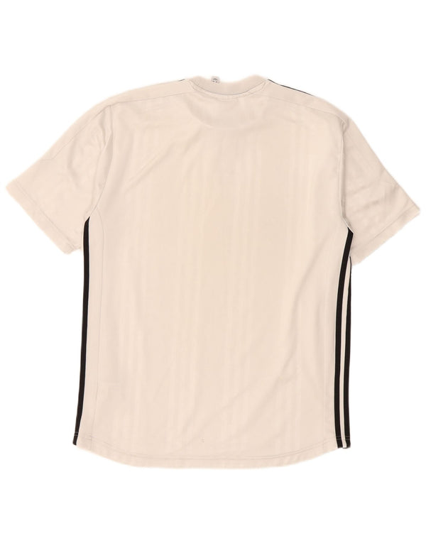 Camiseta Adidas Hombre Top Medium Blanco Poliéster