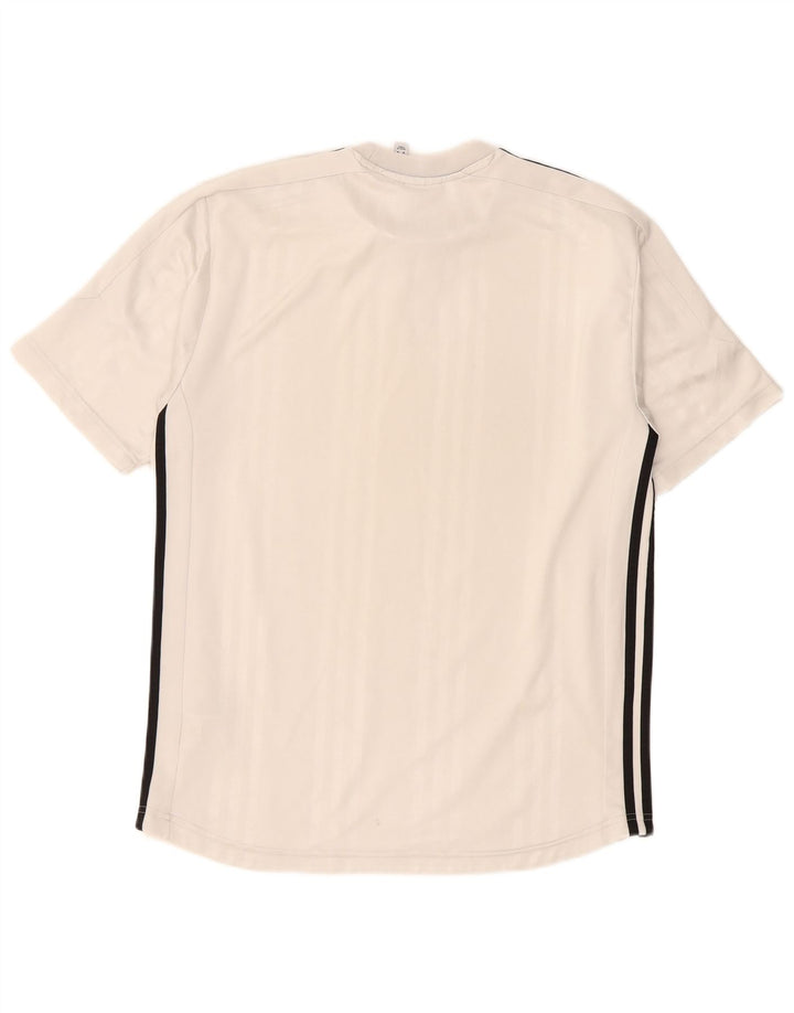 Camiseta Adidas Hombre Top Medium Blanco Poliéster