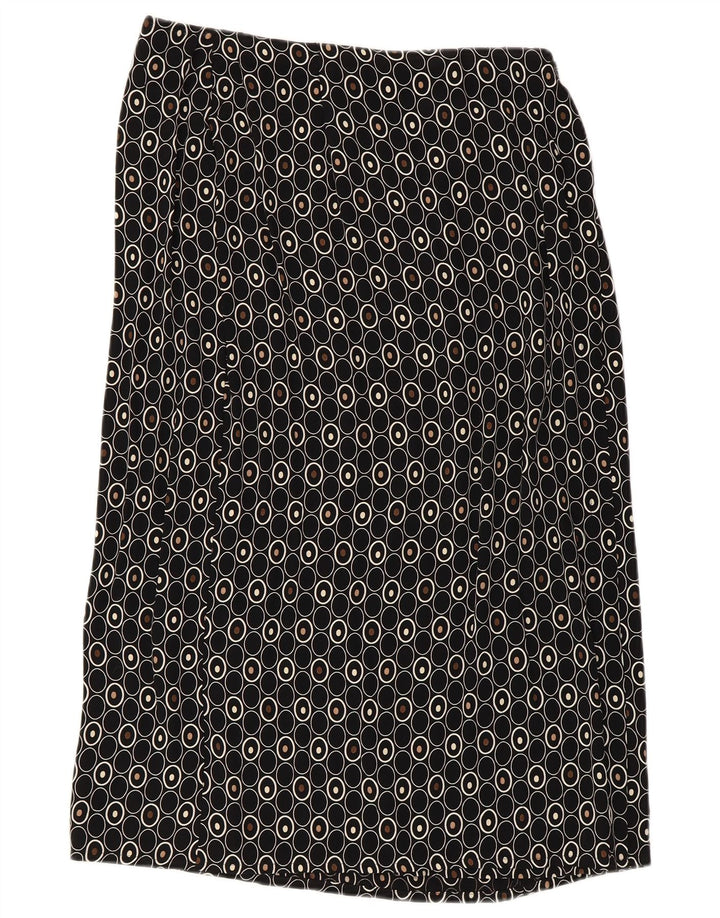 Marks & Spencer Falda recta para mujer UK 44 Mediana W30 Negro Geométrico