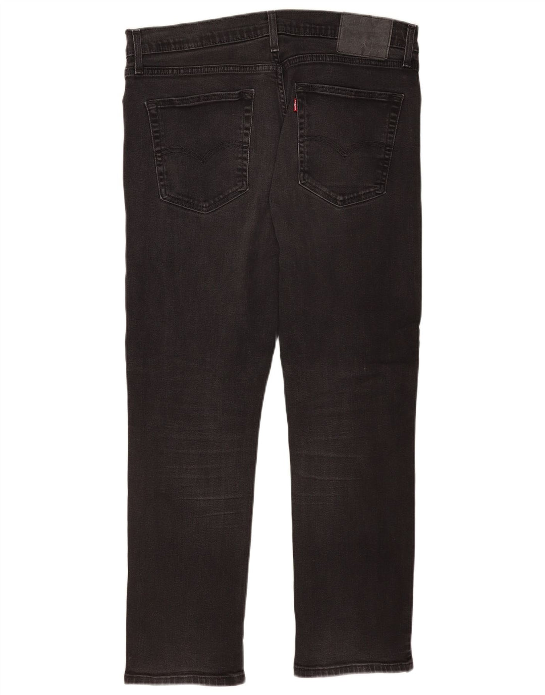 Vaqueros rectos Levi's para hombre W36 L30 Algodón negro
