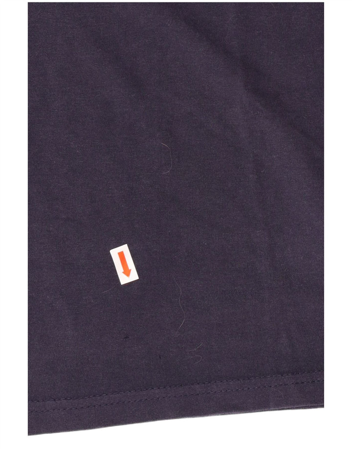 Jeep Camiseta Gráfica Mujer Top XL Algodón Azul Marino