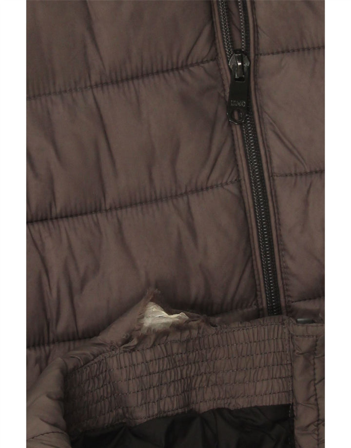 Liu Jo Chaqueta acolchada para hombre UK 40 Large Gris Poliamida