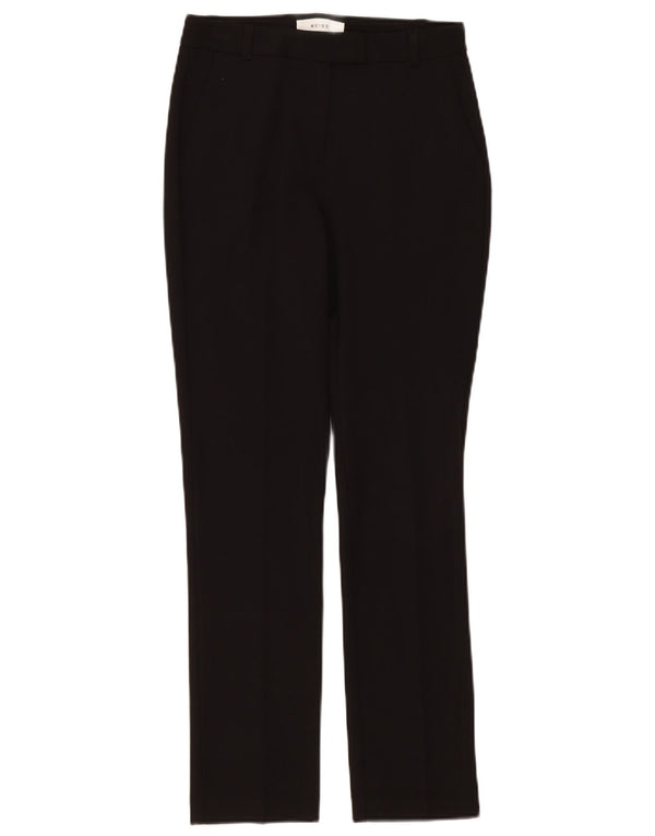 Reiss Pantalones chinos ajustados para mujer UK 4 XS W26 L29 Poliéster negro