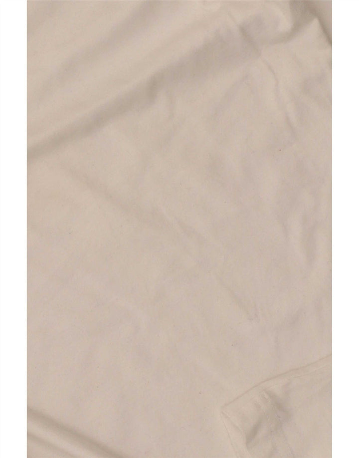 Crew Clothing - Camiseta para hombre, talla grande, algodón blanco