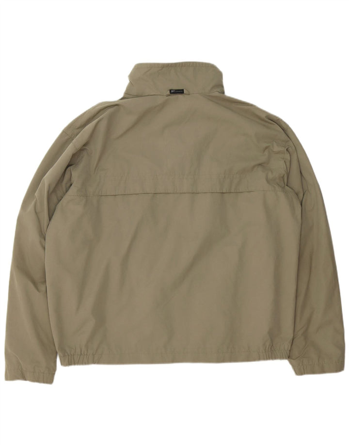Columbia Chaqueta Bomber para Hombre UK 42 XL Poliéster Caqui