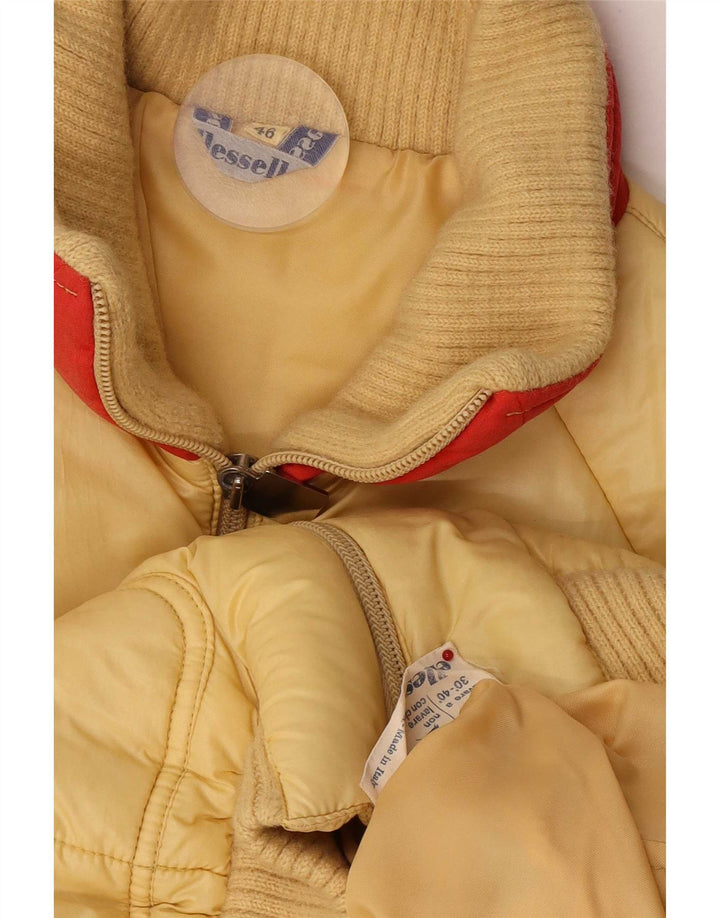 Ellesse Chaqueta acolchada para hombre IT 46 Small Amarillo