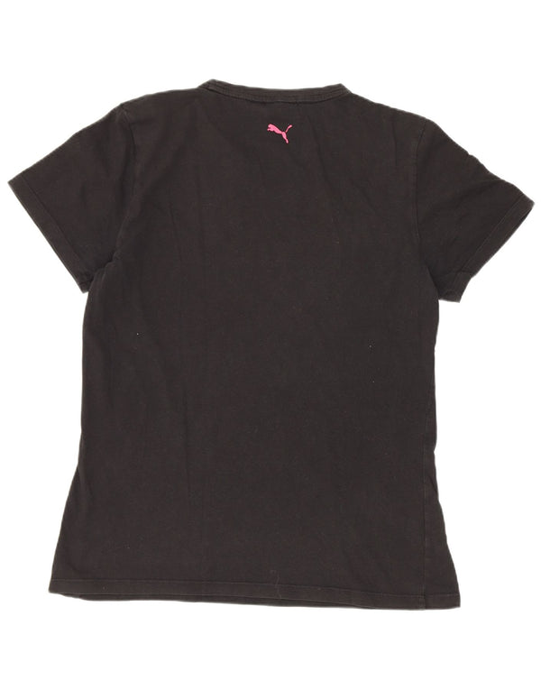 Puma Camiseta Gráfica Niña 15-16 Años Negro
