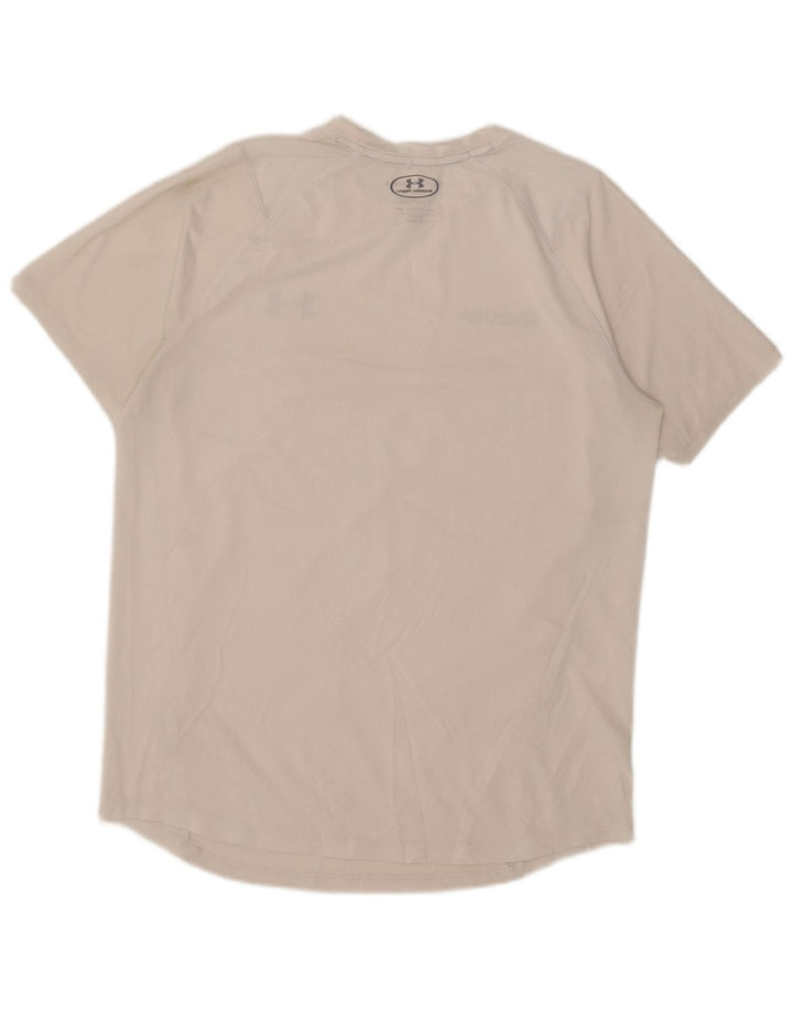 Under Armour Camiseta Heat Gear para hombre, talla grande, color blanco